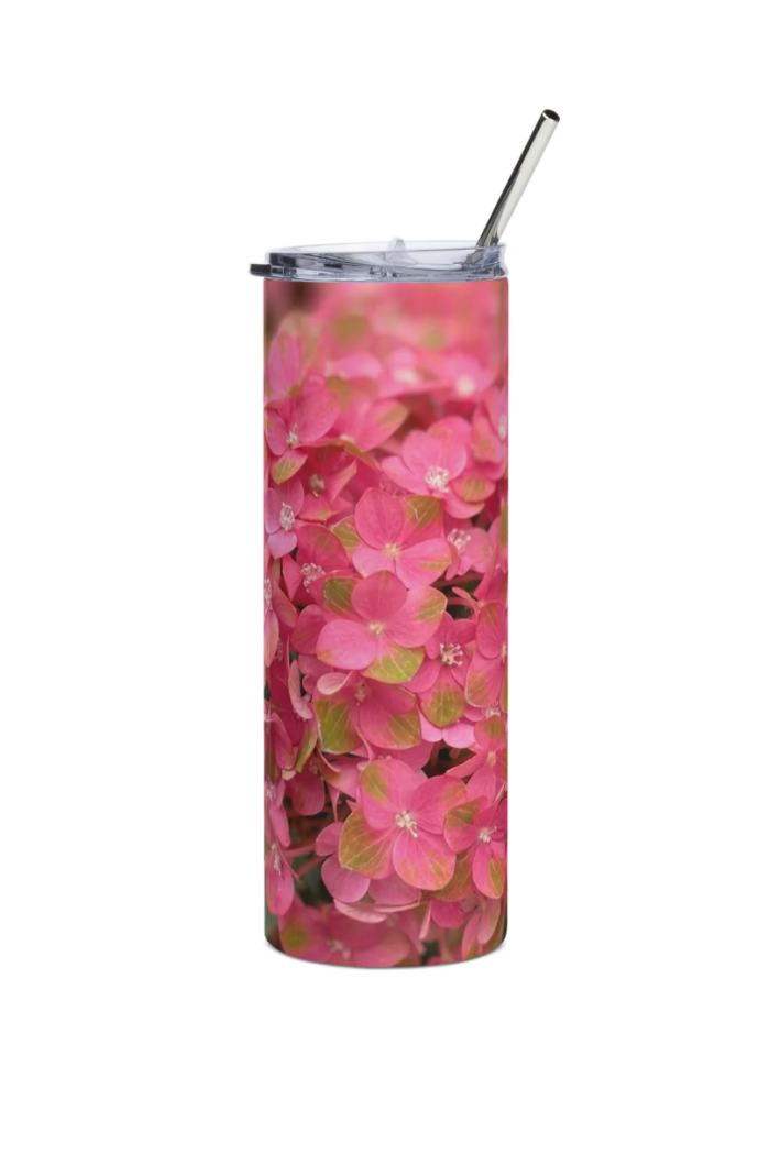 MICHAEL LEBLANC STAINLESS STEEL TUMBLER