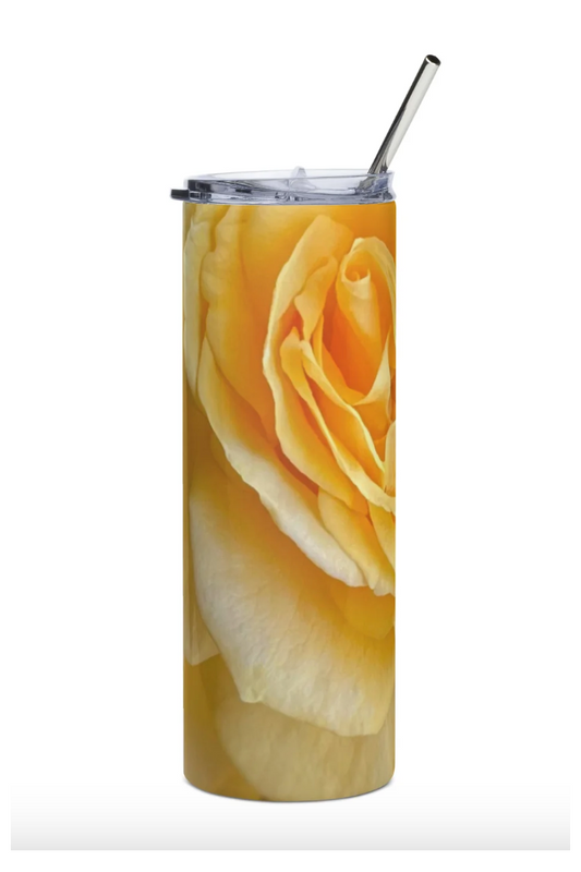 MICHAEL LEBLANC STAINLESS STEEL TUMBLER