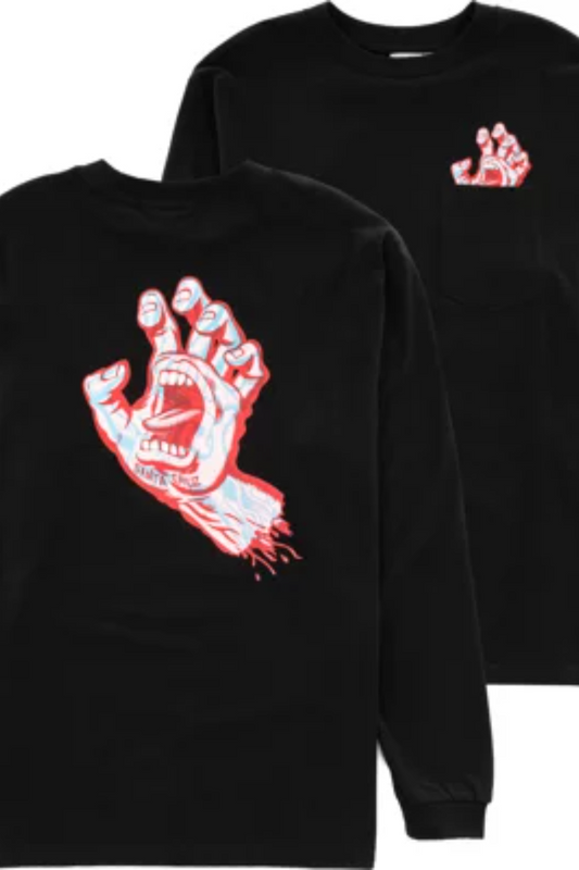 Decoder Hand Regular LS T-Shirt with Lens