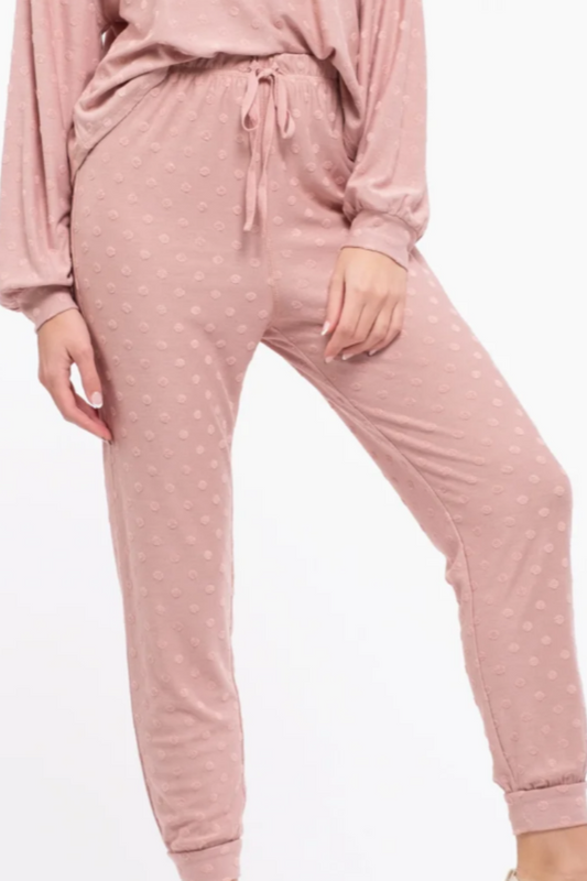 Dotted Cozy/Lounge Pants