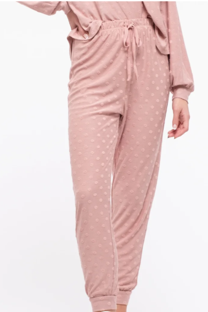 Dotted Cozy/Lounge Pants