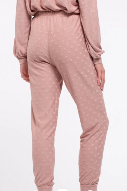 Dotted Cozy/Lounge Pants