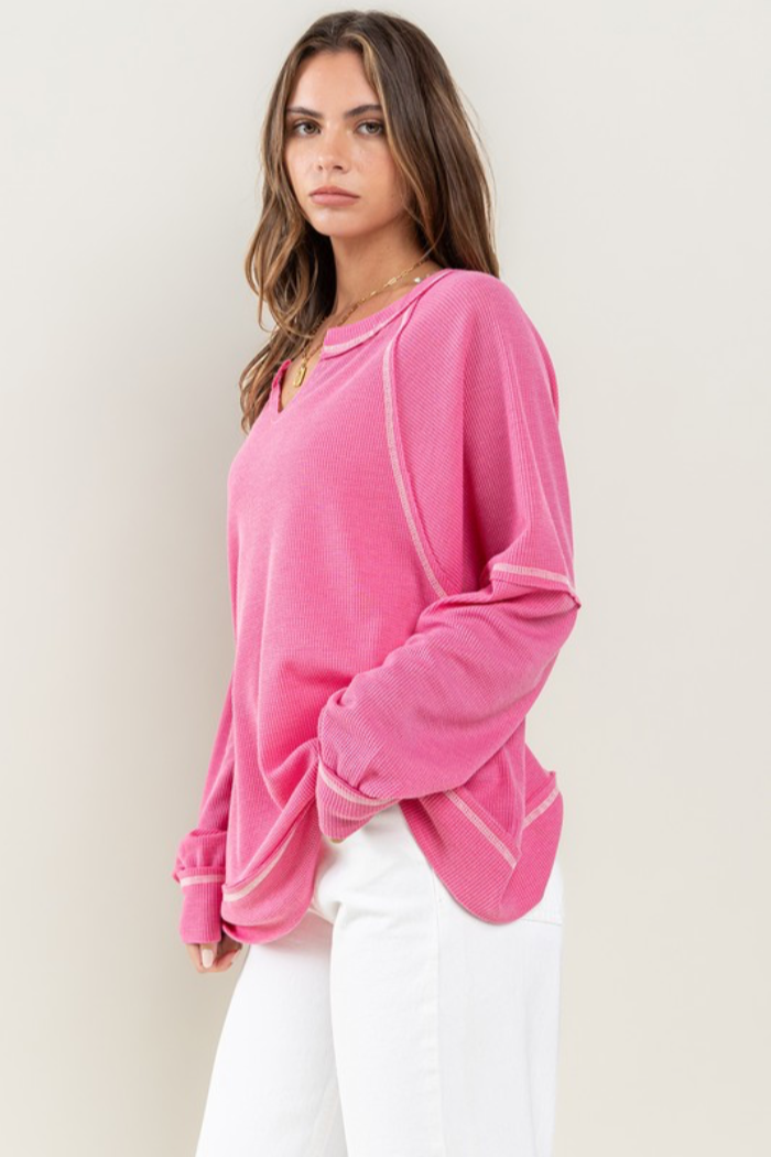 Raglan Sleeve Sweatshirt
