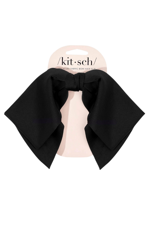 Recycled Fabric Hair Bow