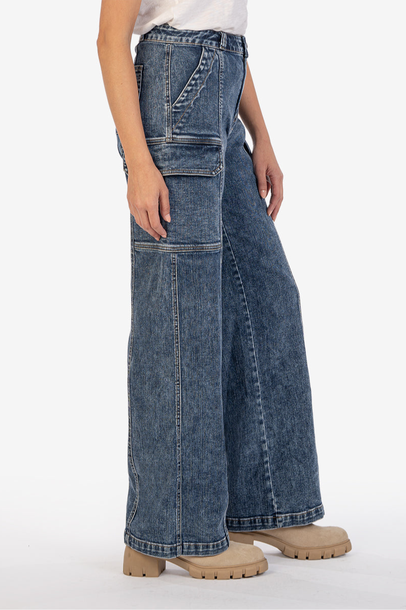 Jodi High Rise Wide Straight Leg
