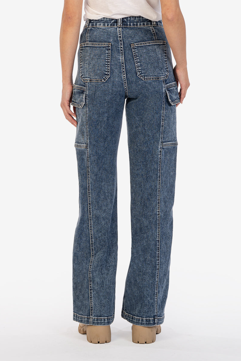 Jodi High Rise Wide Straight Leg