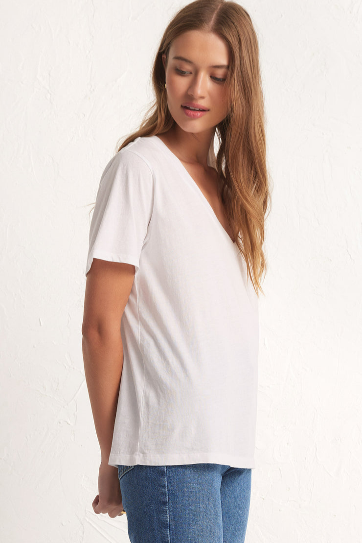 Girlfriend V-Neck Tee