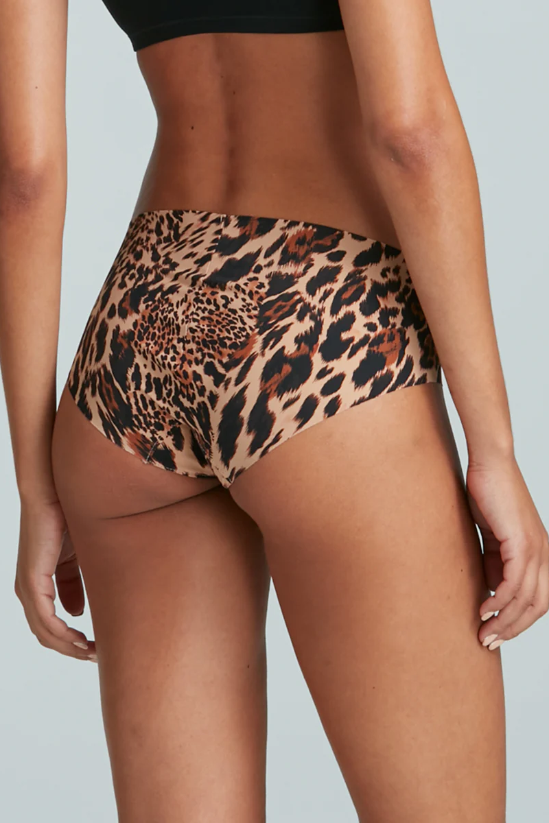 Jaguar Swirl Print Bikini Underwear