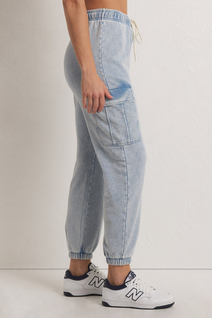 Temp Knit Denim Jogger