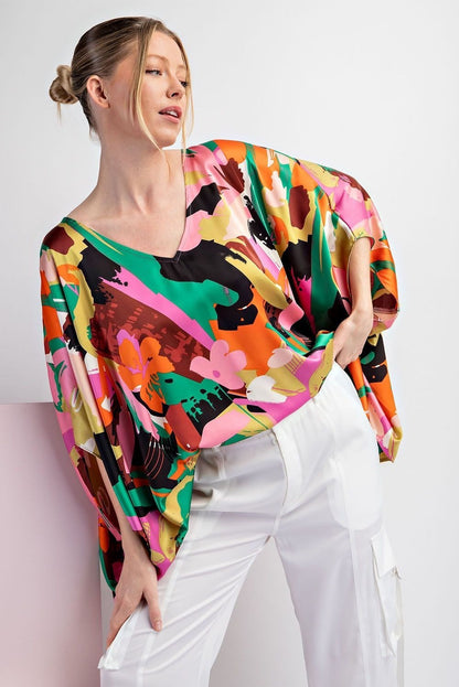 Fabulous in Floral top