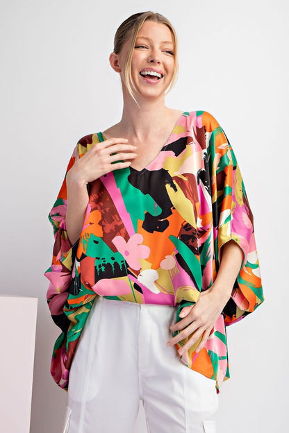 Fabulous in Floral top