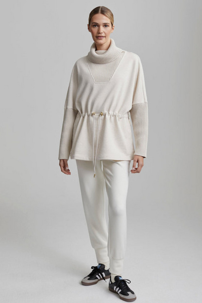 Cavello Longline Sweat- Birch Marl