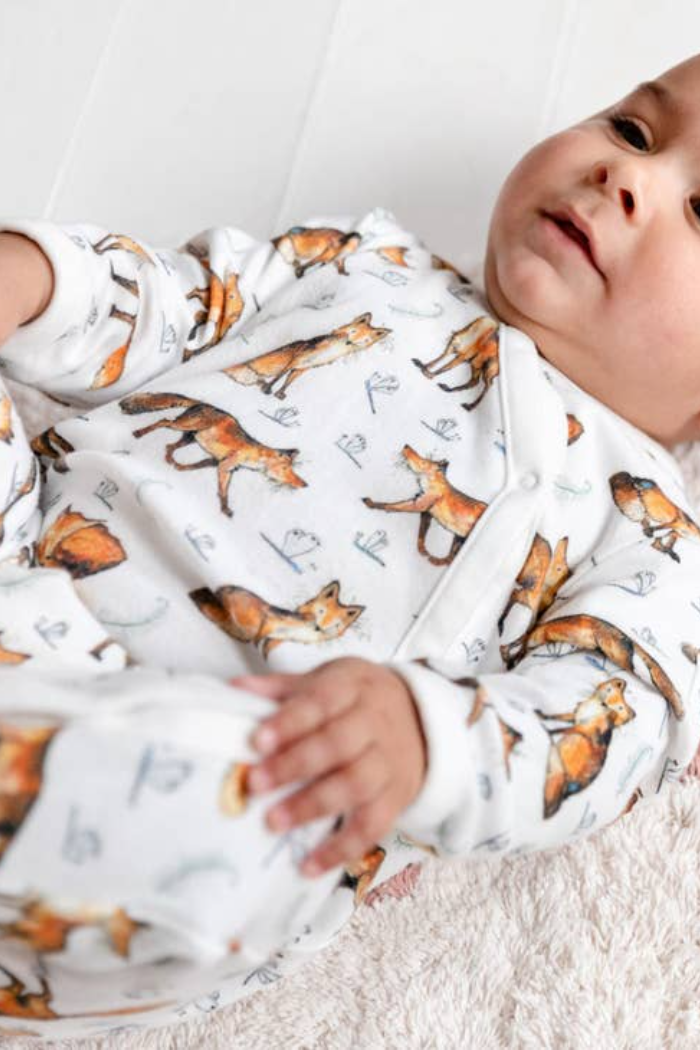 Dexter Fox Print Babygrow