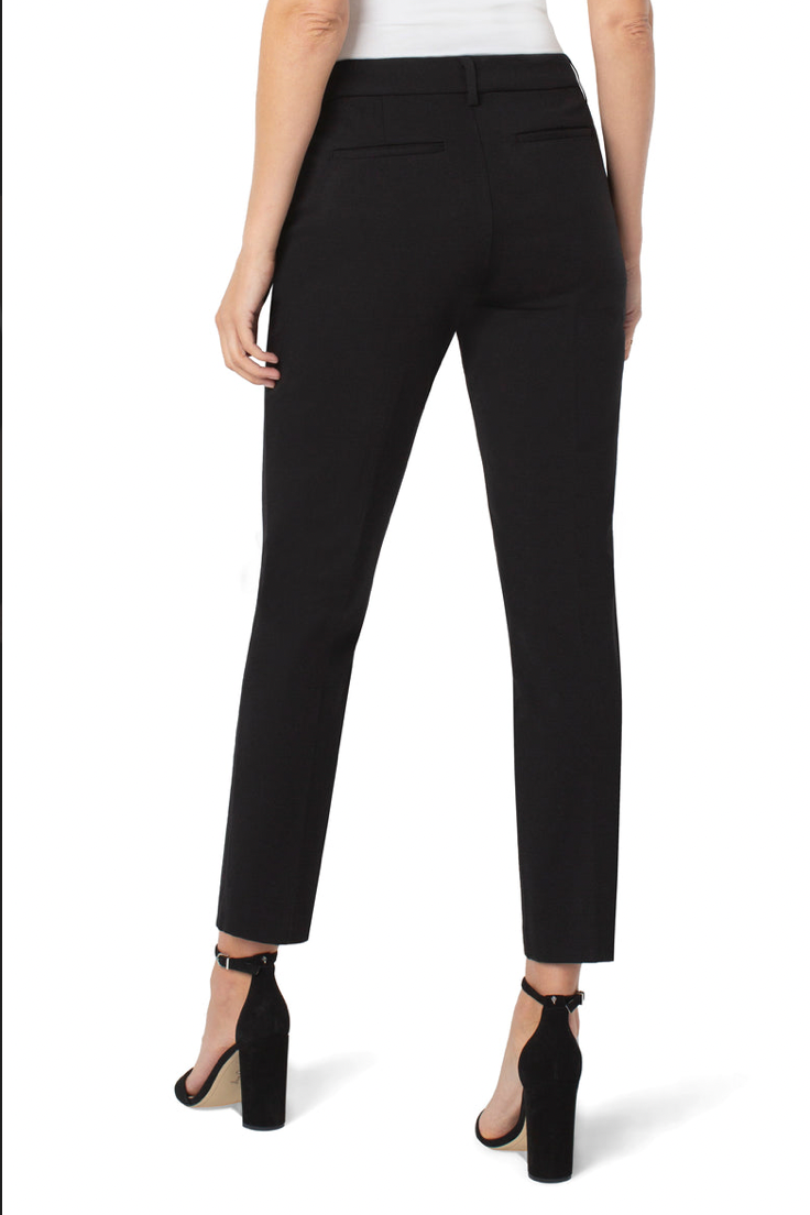 Kelsey Knit Trouser Super Stretch Ponte LONG - Black