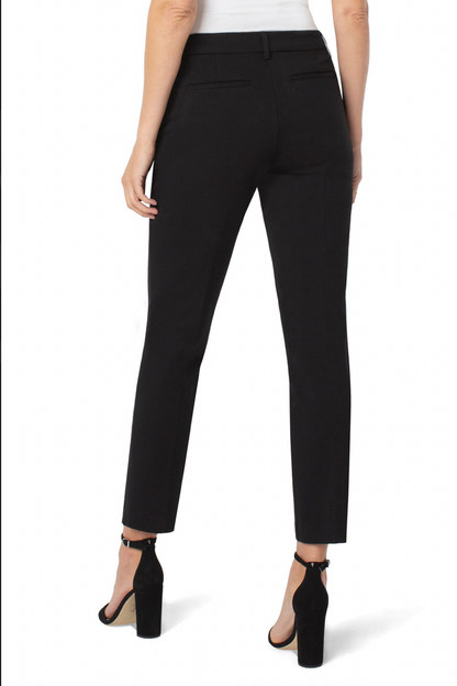 Kelsey Knit Trouser Super Stretch Ponte LONG - Black