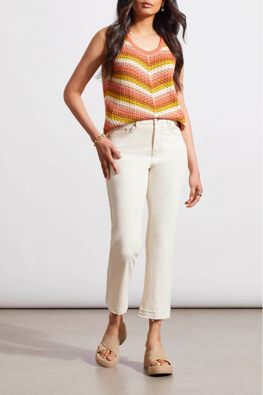 Micro Flare Crop Jeans