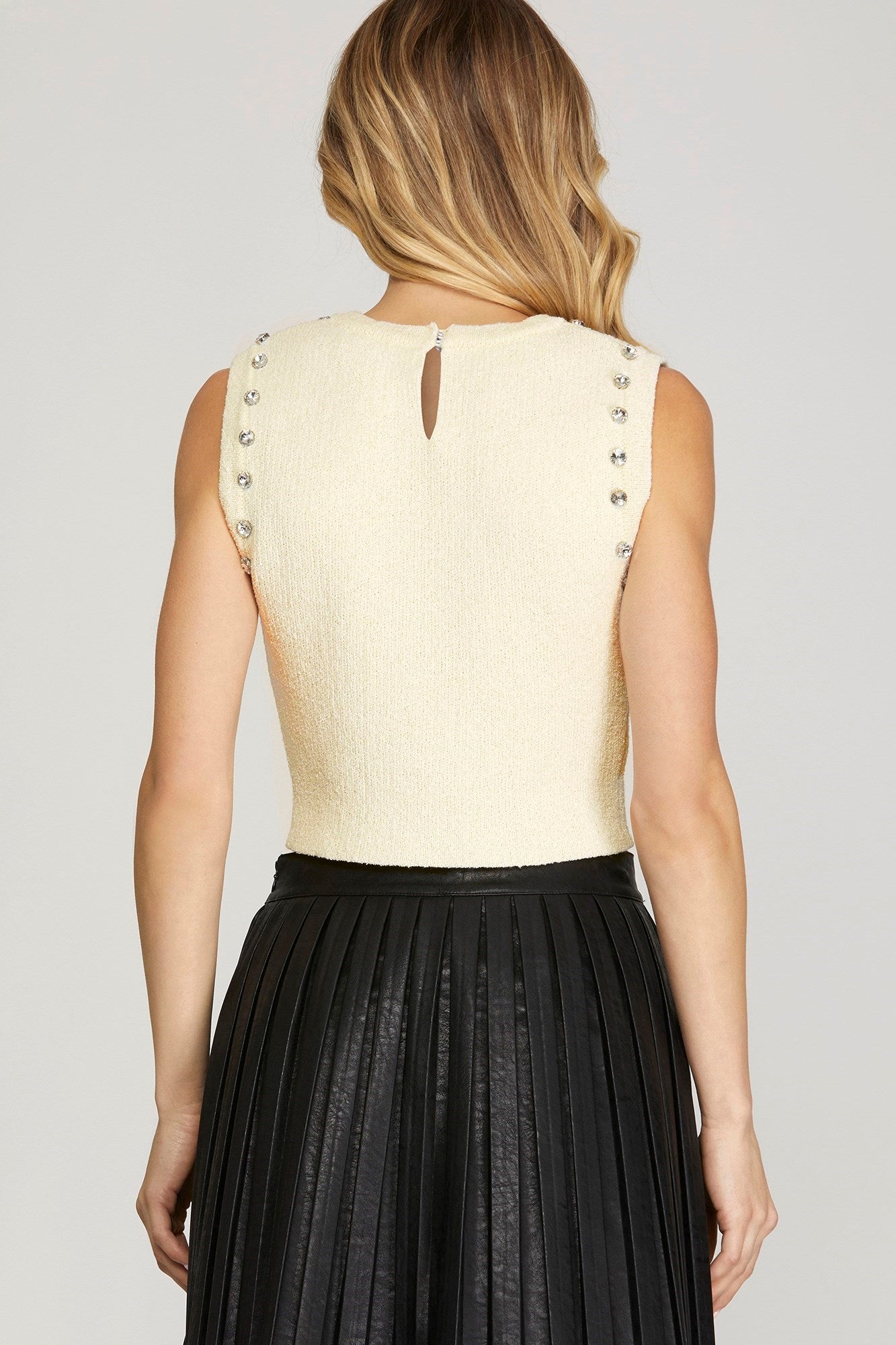 Still Bejeweled Top