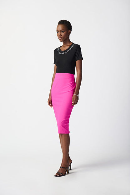 Lux Twill Pull On Skirt