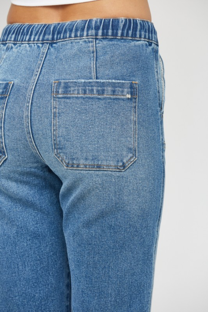 High Rise Utility Boyfriend Joggers
