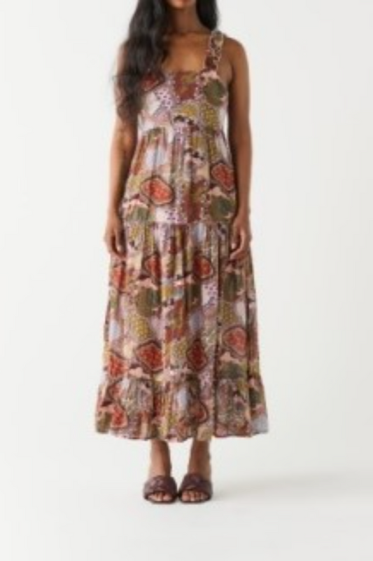 Paisley Medallion Dress