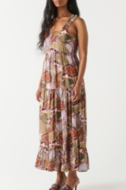 Paisley Medallion Dress