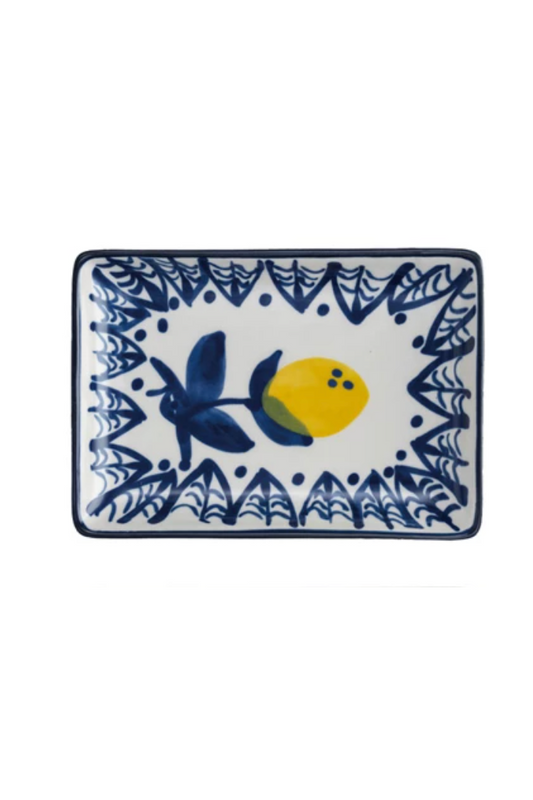 LEMON DISH(YELLOW/NAVY)