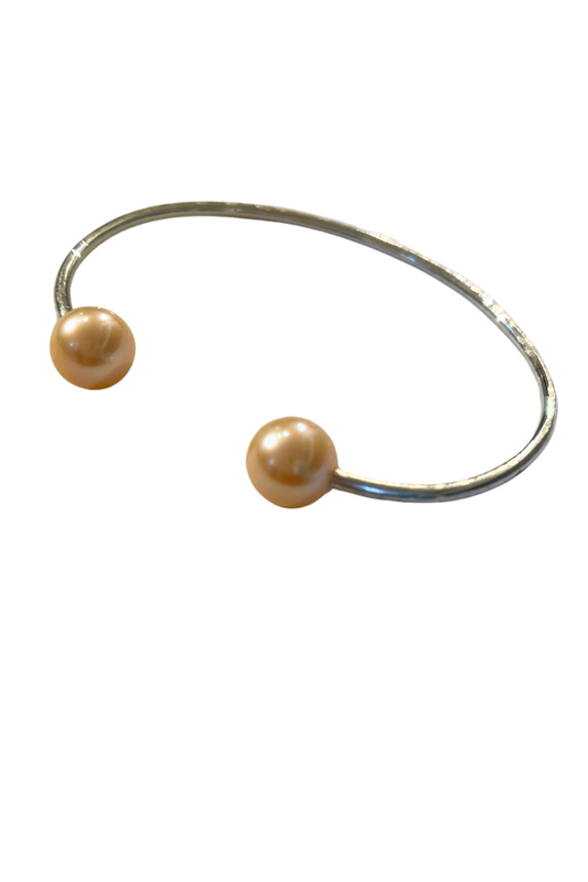 Double Edison Pearl Cuff