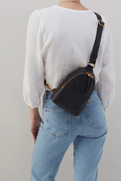 Fern Pebbled Leather Sling