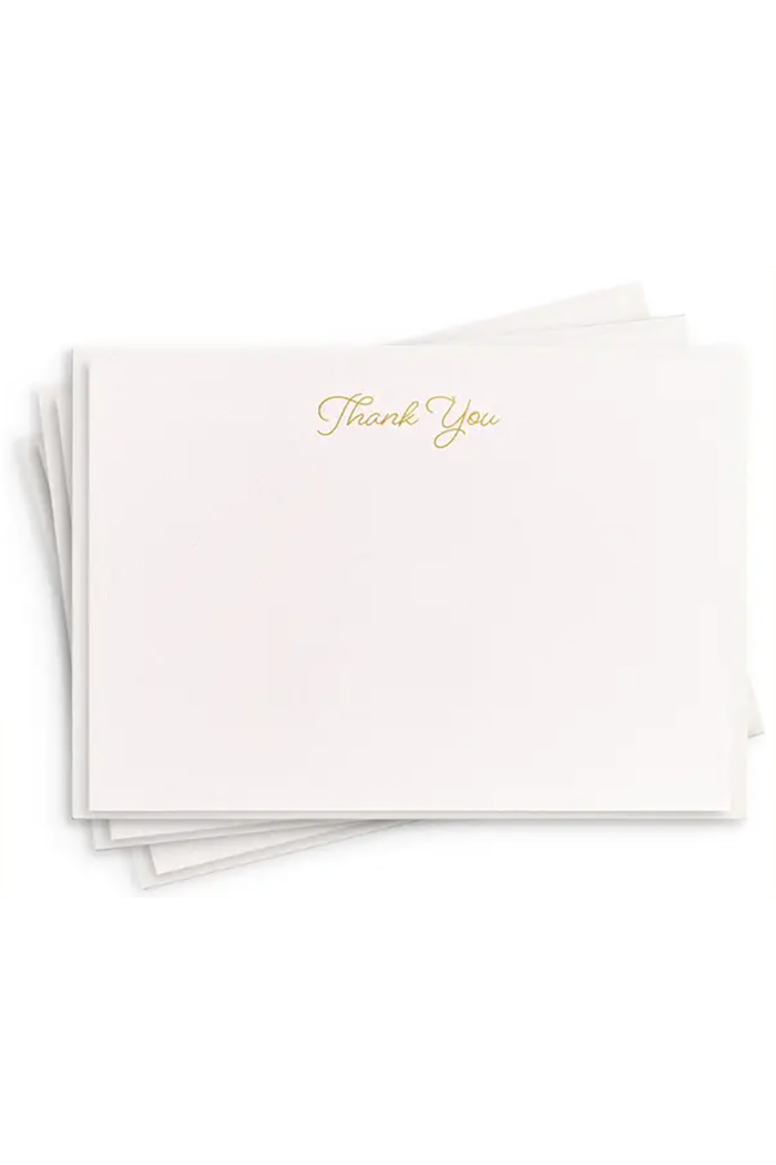 Fancy Flat - Foil Boxed Cards