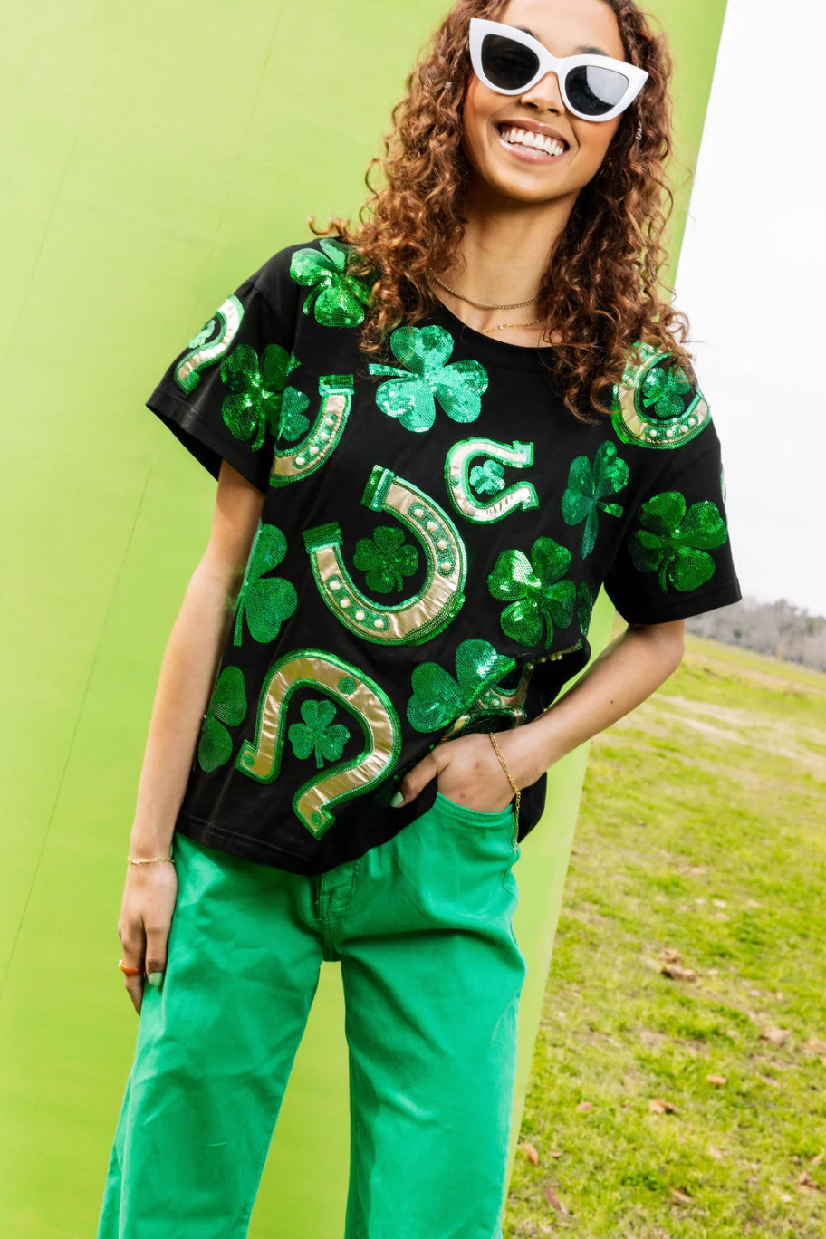 Horse Shoe/Clover Tee
