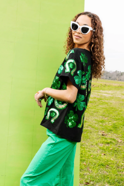 Horse Shoe/Clover Tee