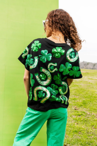 Horse Shoe/Clover Tee
