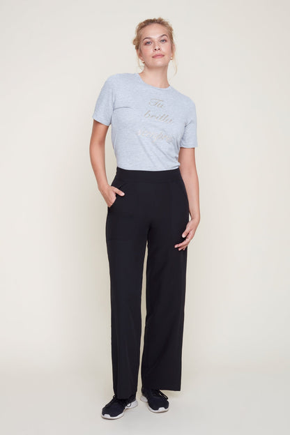 WIDE LEG ATHLEISURE PANT