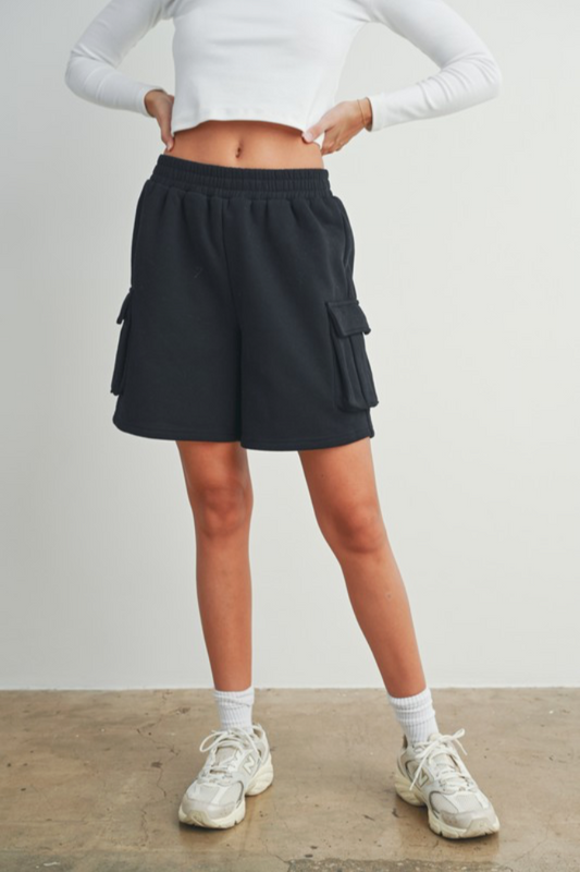 Cargo Sweat Shorts