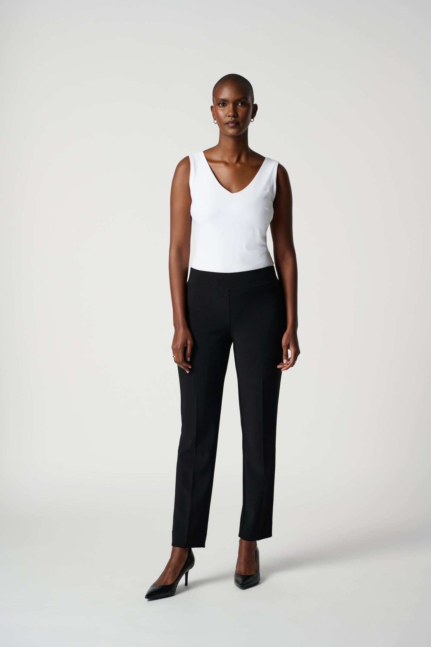 Contour Waistband Slim Pants