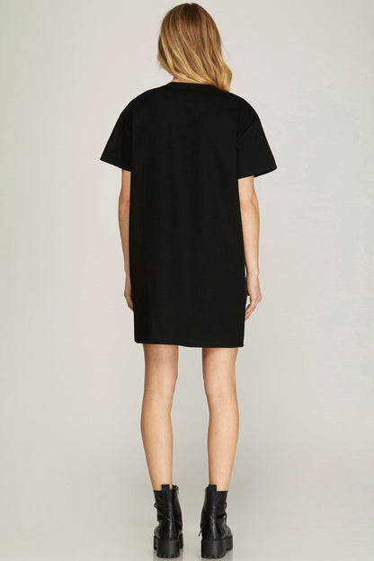 Among the Stars Shirt Dress