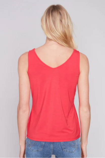 Reversible bamboo cami tank top
