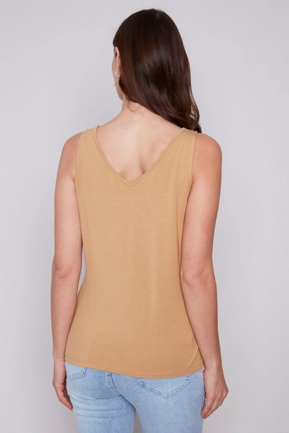 Reversible bamboo cami tank top