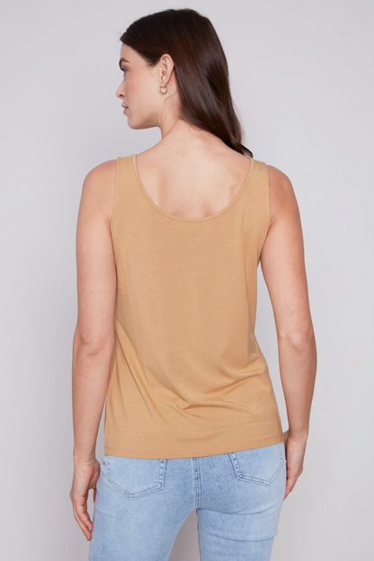 Reversible bamboo cami tank top