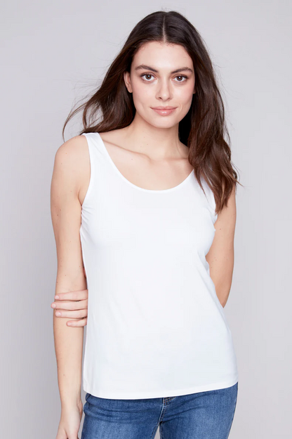 Reversible bamboo cami tank top