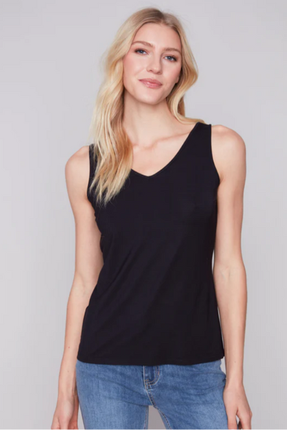 Reversible bamboo cami tank top