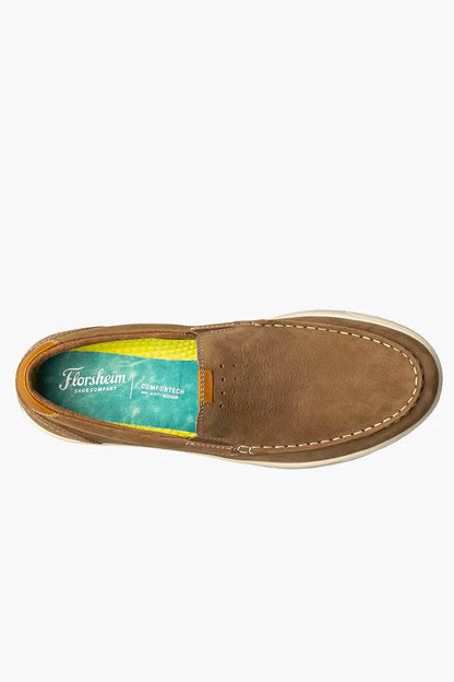 Florsheim Men's Crossover Moc Toe Slip On Sneaker