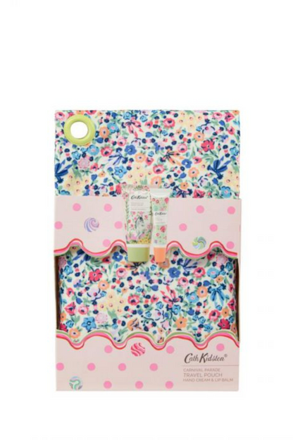 Hand Cream & Lip Balm Travel Pouch