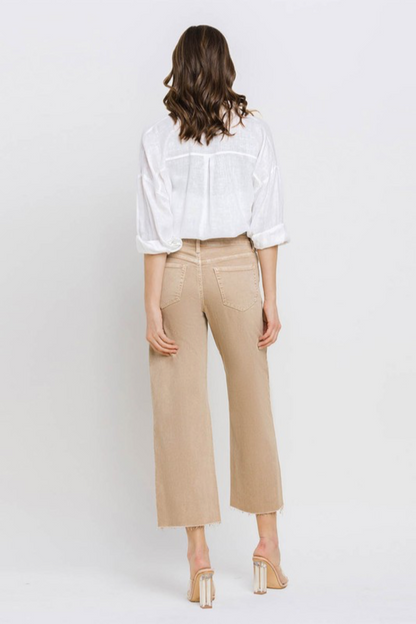 High Rise Wide Leg Jeans