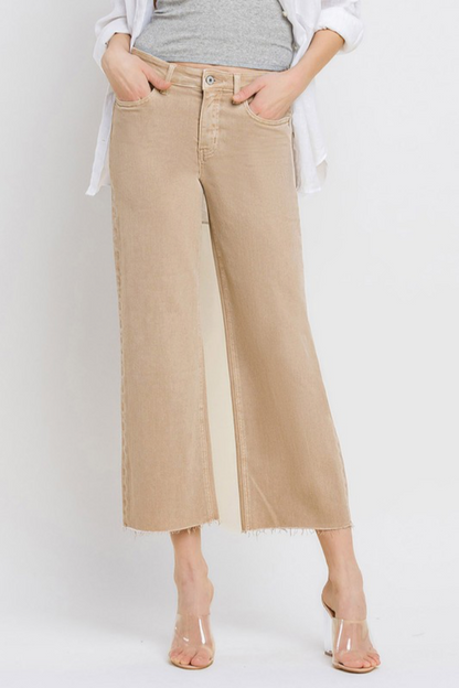 High Rise Wide Leg Jeans