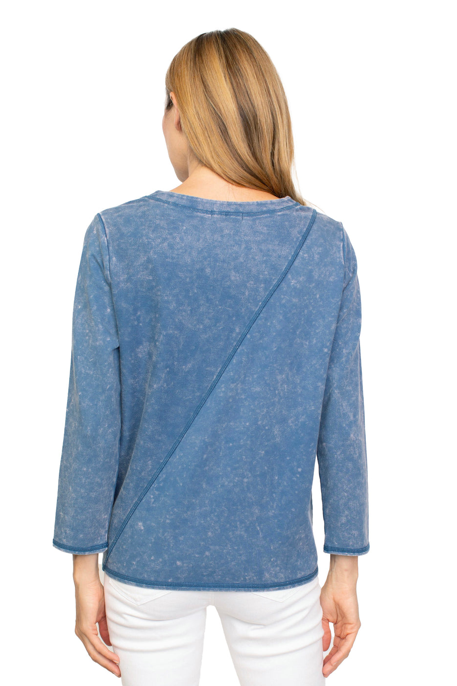 River Washed Twist Terry Pullover