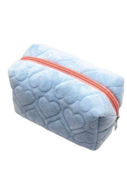Quilted Hearts Cosmetic Bag