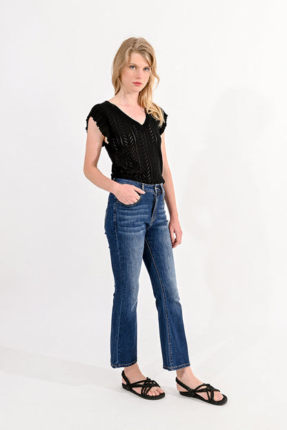 FLARED JEANS