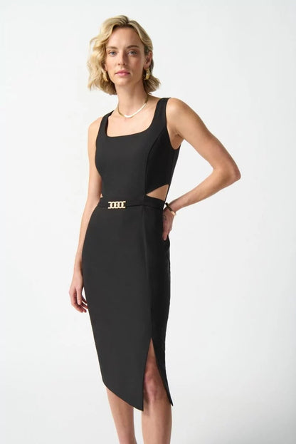 Lux Twill Sheath Dress