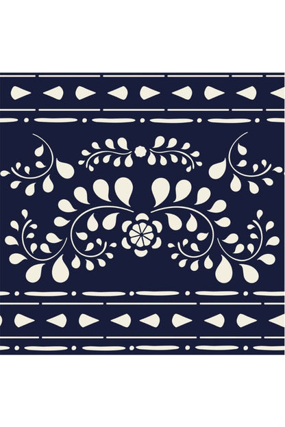 Faux Bone Inlay Stencil